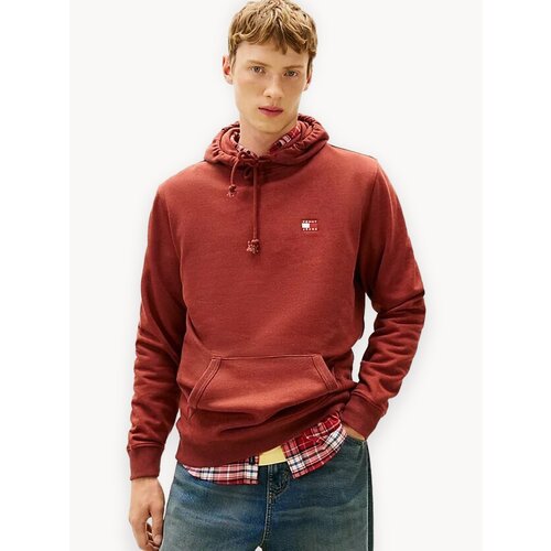 фото Толстовка tommy jeans, размер m, , красно-коричневый