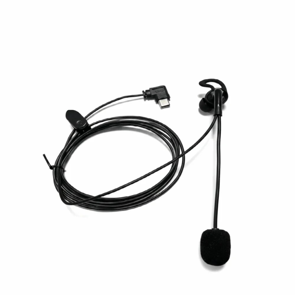 Наушники-вкладыши с шумоподавлением, интерфейсом Type-C, Bluetooth, функцией интеркома, V4 left