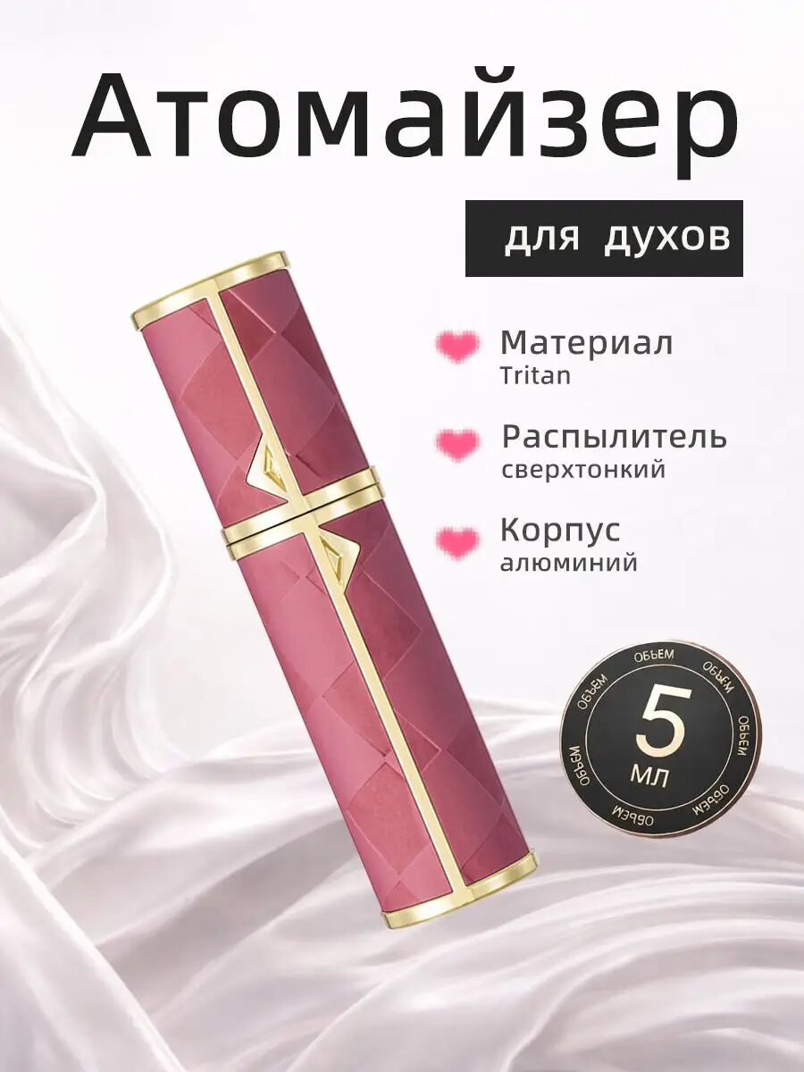 Атомайзер для духов 5 мл с автозаполнением система автоматического пополнения парфюма