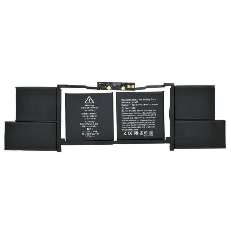 Аккумулятор для Apple MacBook Pro 15 Touch Bar A1990 (MID 2018 - MID 2019) (A1953) (ORIG)