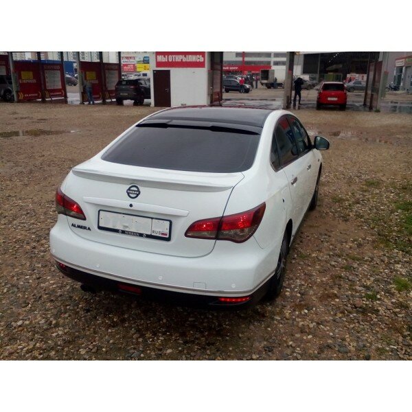 Спойлер на заднее стекло Nissan Almera G15 2013-… (KK0094T)