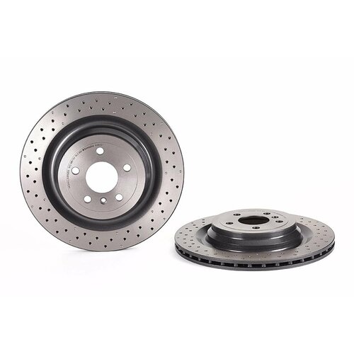 фото Диск тормозной вентилируемый задний brembo (09. a961.21) prime uv coated