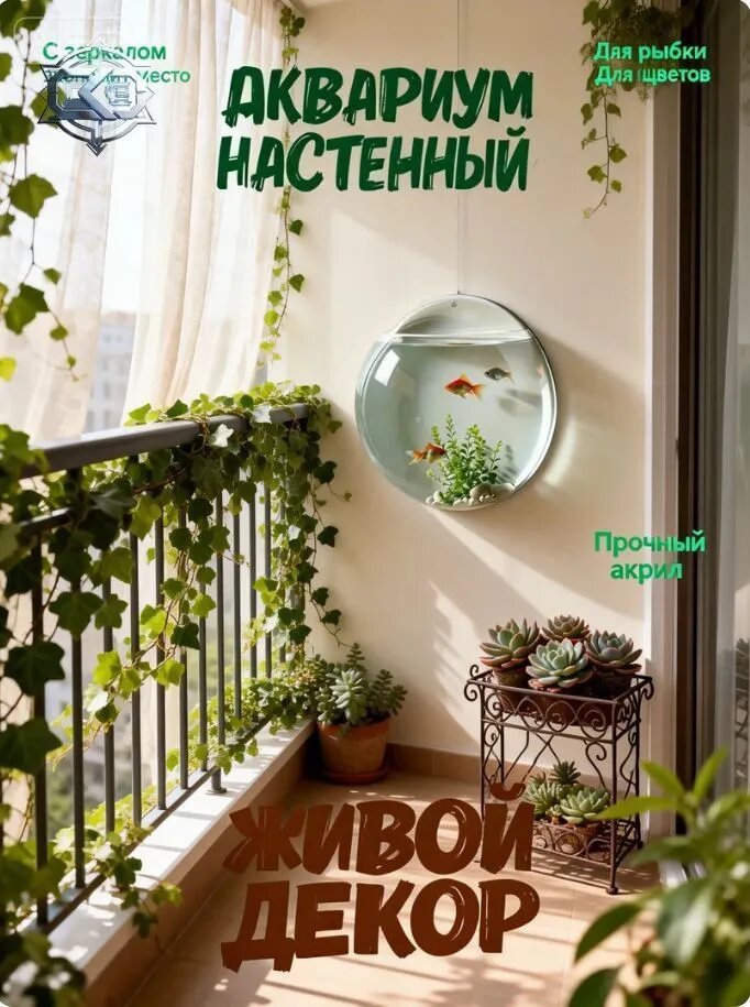 Аквариум для рыбок, декор для аквариума