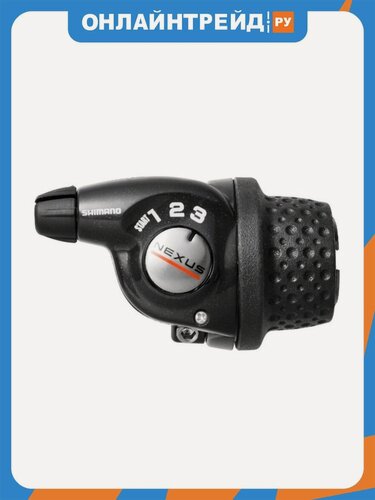 Изображение товара Шифтер Shimano Nexus, 3S35E, 3 скорости, c bell crank 3, оплетка, 1700мм , б/уп, ASL3S35E170LS