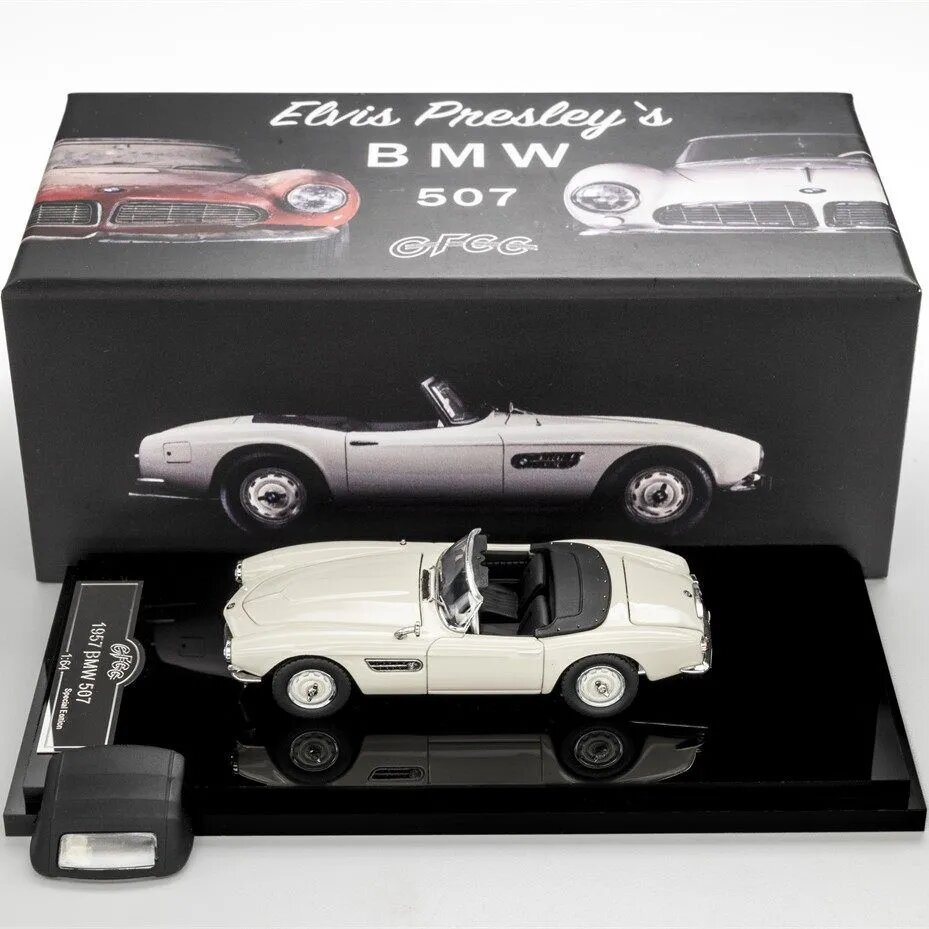 GFCC 1:64 Модель автомобиля BMW 507 1957 года из легкого сплава