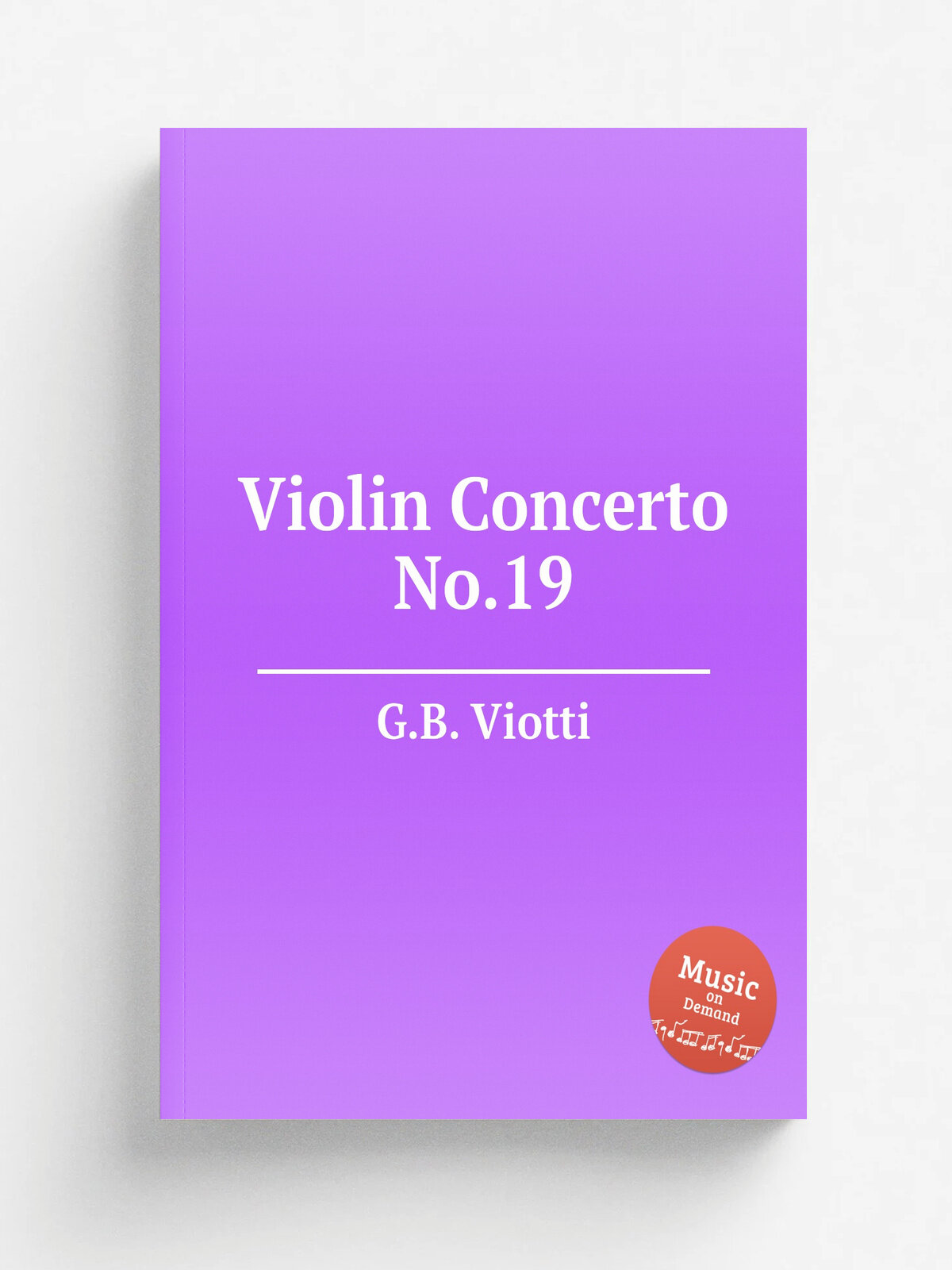 Violin Concerto No.19 | G.B. Viotti | Репринт