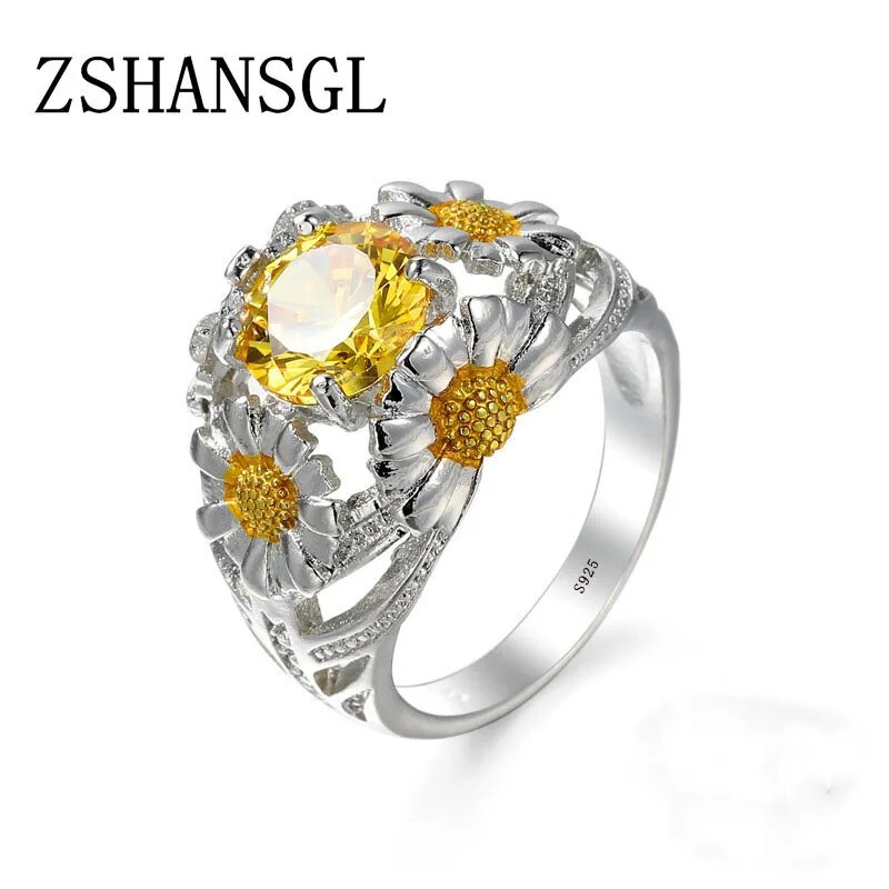 Кольцо ZSHANSGL, циркон