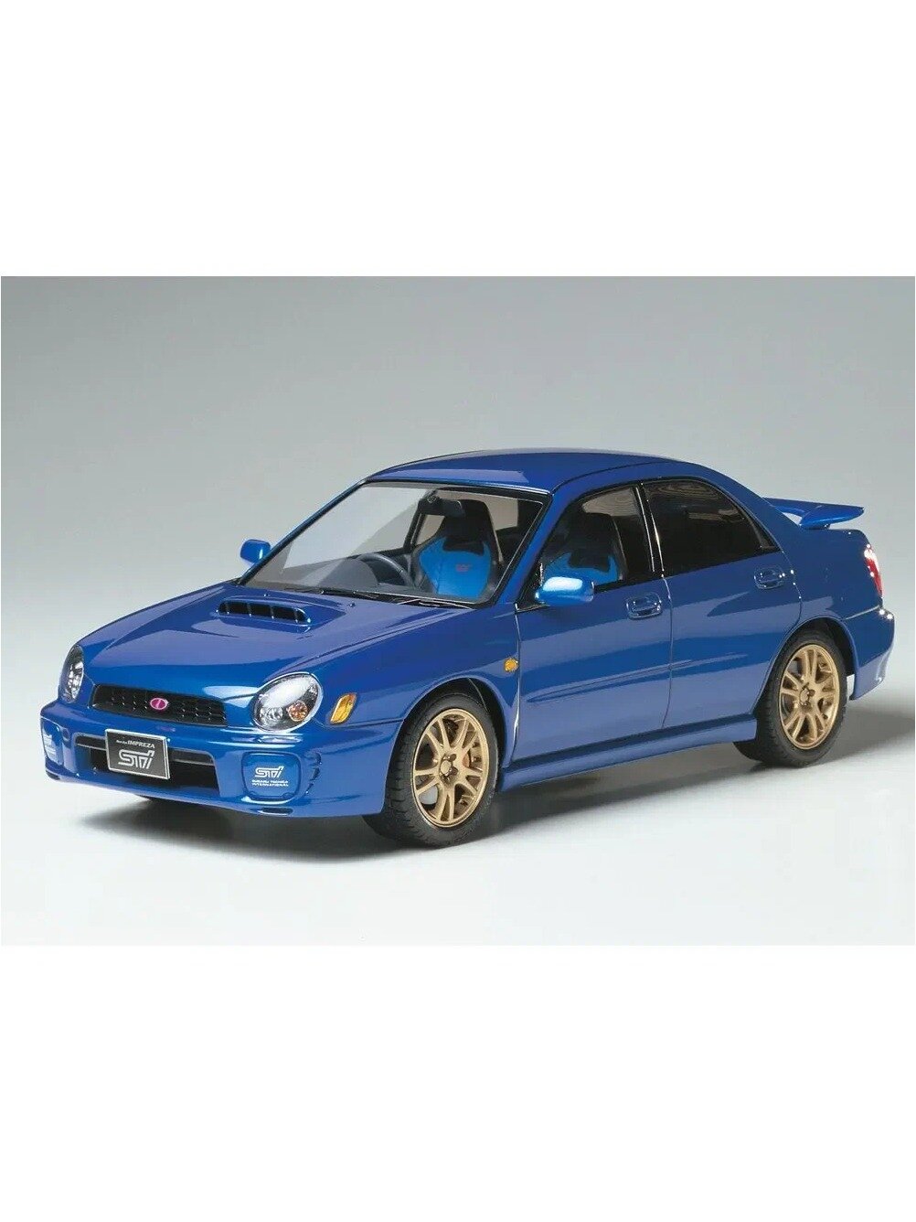 KNOW EASY-Сборная модель Машинка Tamiya-24231 1/24 Subaru Impreza WRX Sti car model kit