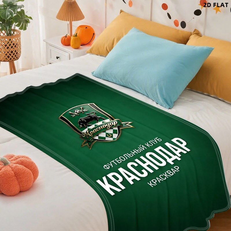 Краснодар плед из флиса с кашемиром