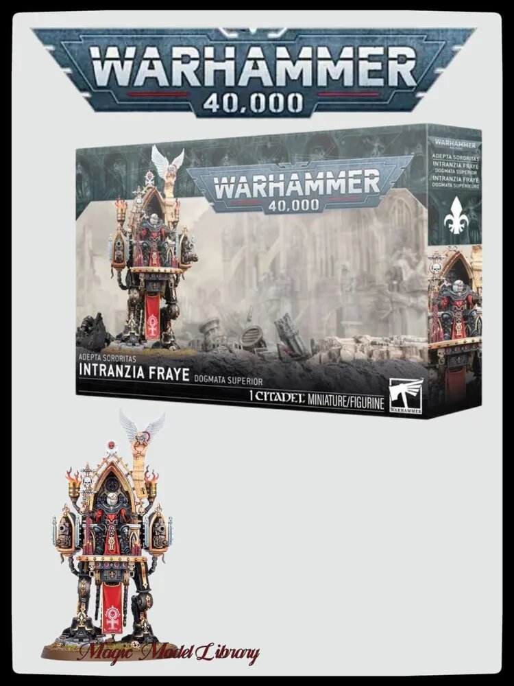 Фигурки Warhammer 40k - Adepta Sororitas: Intranzia Fraye Dogmata Superior, Brand new boxed