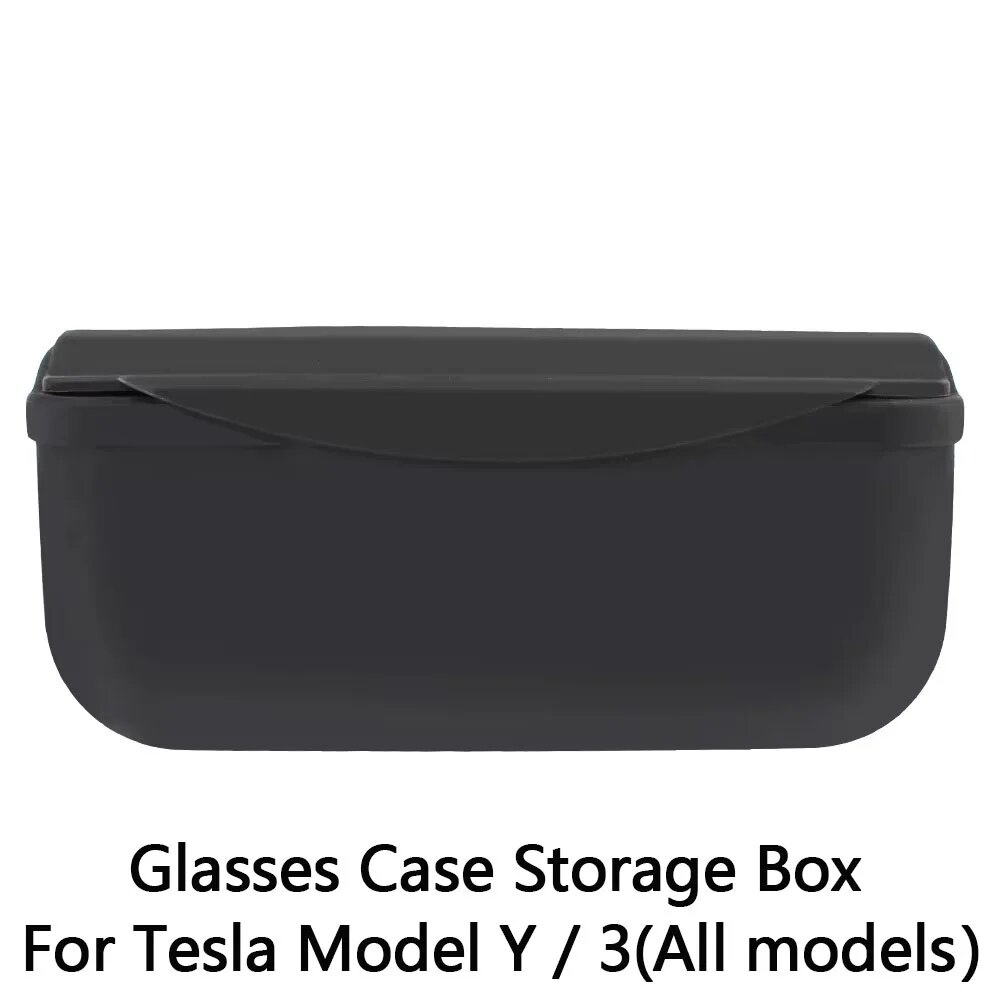 Органайзер-кейс Для Tesla Model 3/Y: Силиконовый Держатель Для Очков И Солнцезащитного Крема На Дверь
