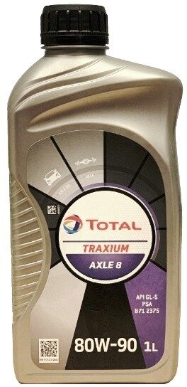Трансмиссионное масло для дифференциалов TRAXIUM AXLE 8 80W-90, 1 л.