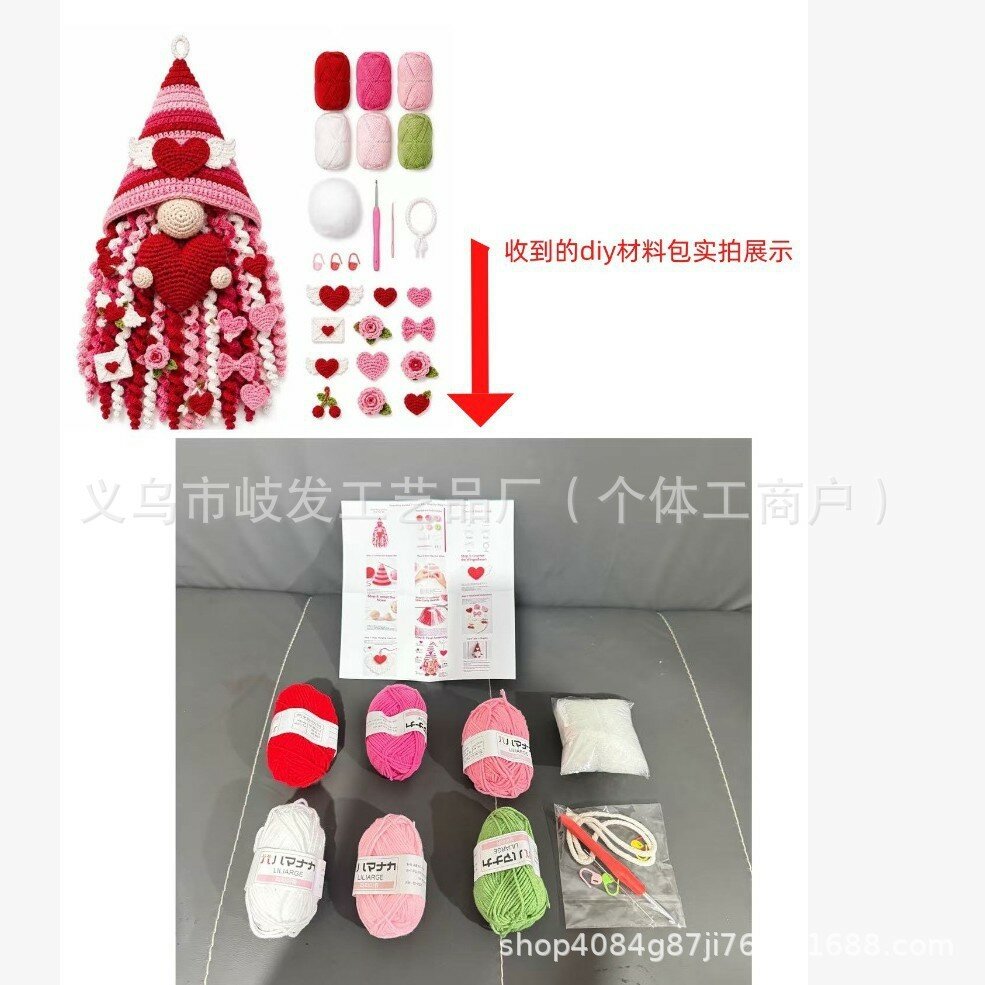 Новинка! Хит продаж! Набор для вязания крючком 3D для украшения двери, DIY-набор для вязания крючком.