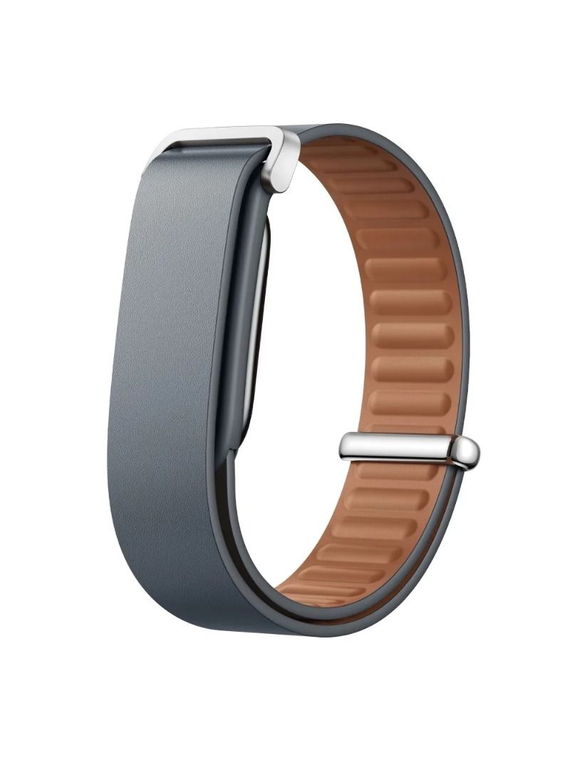 Кожаный ремешок браслет для умного трекера Google Fitbit Air, магнитная регулируемая застежка