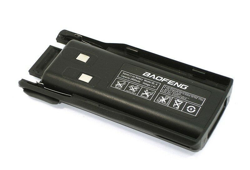 Аккумулятор для Baofeng UV-82, UV-8R (BL-8) 7.4V 2800mAh Li-ion