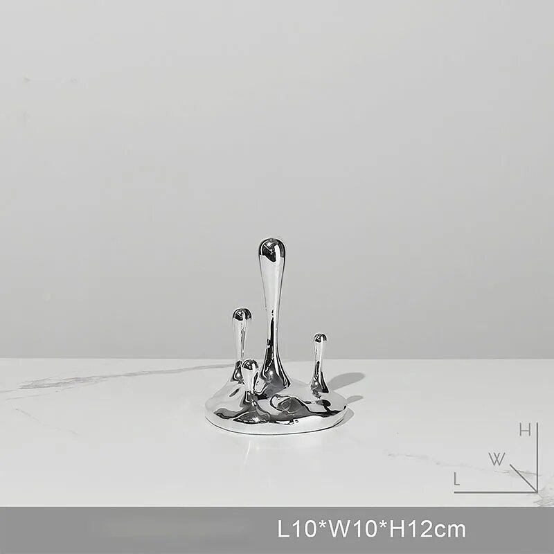 Украшение из смолы "Капли воды"