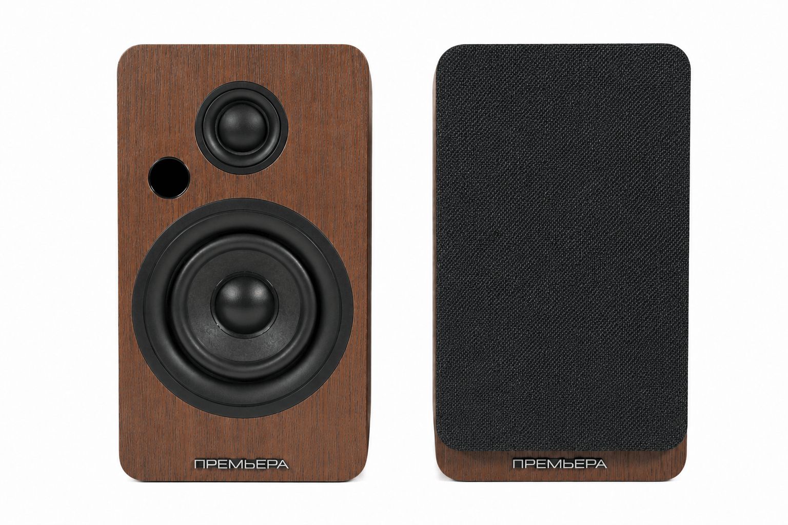 Активная стерео колонка HI-FI/ BT 5.4 / Орех / 40BT/ Premiera RS-301A