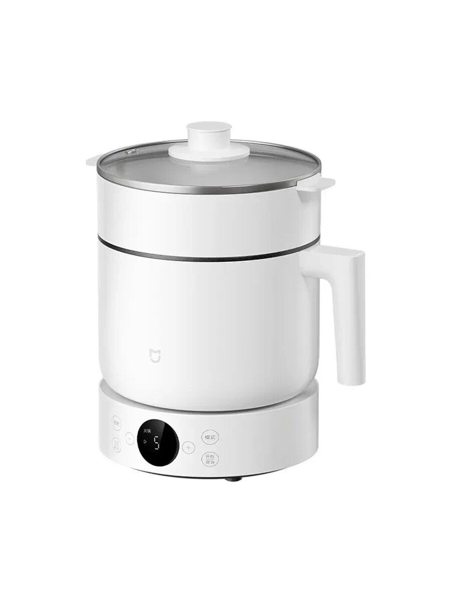 Xiaomi Пароварка электрическая Mijia Multifunctional electric cooker 1000W NTC MEC01, белый