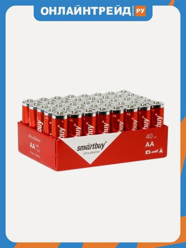 Изображение товара Элемент питания Smartbuy Ultra Alkaline LR6 AA бл 40