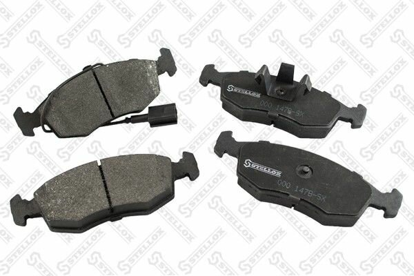 STELLOX Тормозные колодки передние для Fiat Punto Evo 1.2/2.4/1.3D 09-12