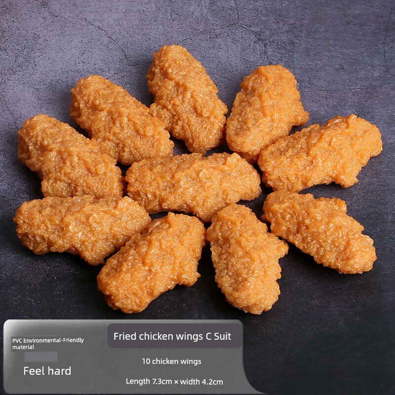 Имитационные куриные крылышки стиль С, 10 шт. набор для фотосессий в стиле KFC