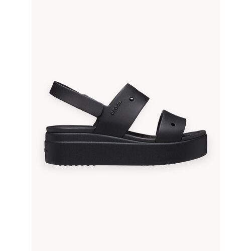 фото Сандалии crocs brooklyn 4u, размер w6 us, черный
