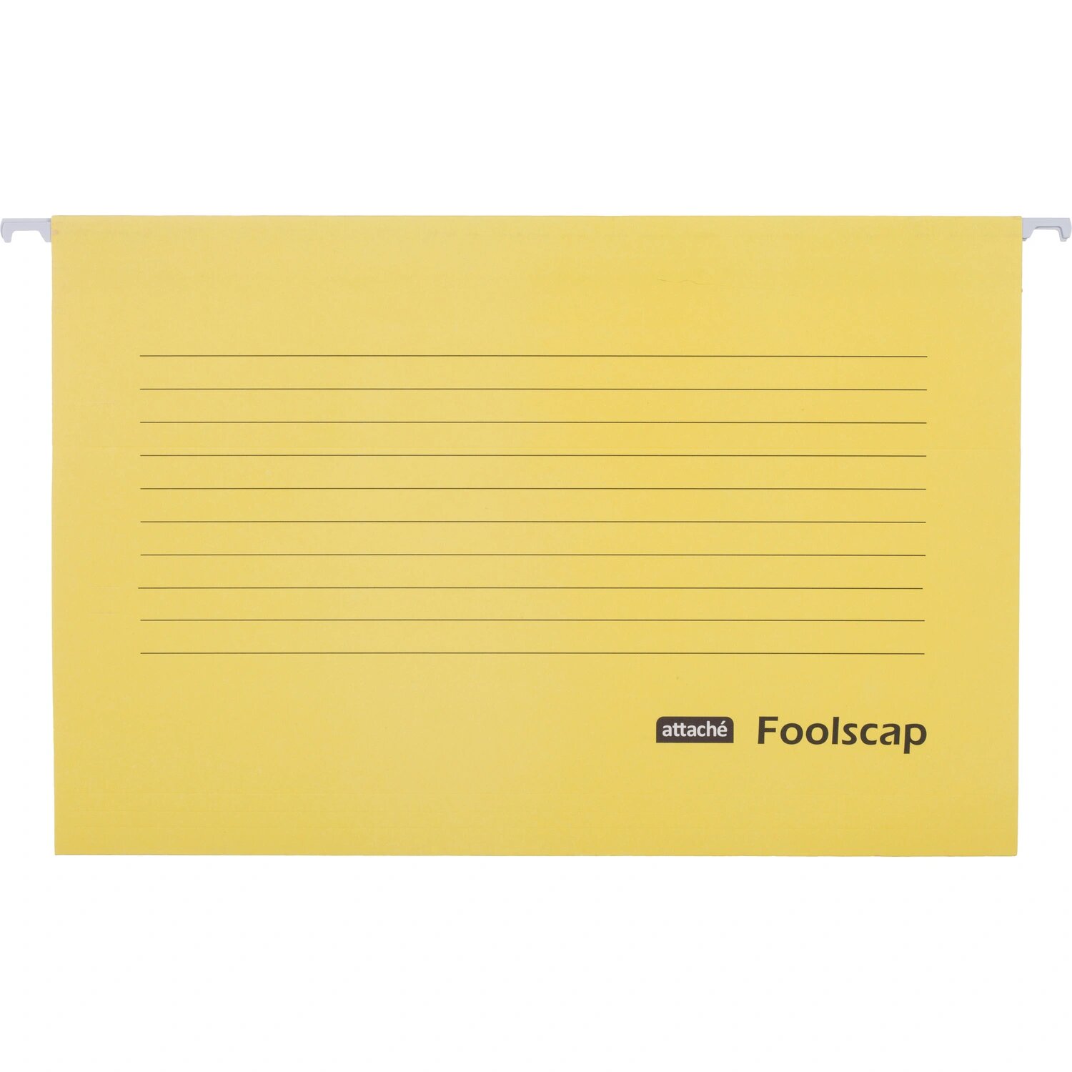 Attache Подвесная папка Attache Foolscap до 200 листов желтая (5 штук в упаковке)