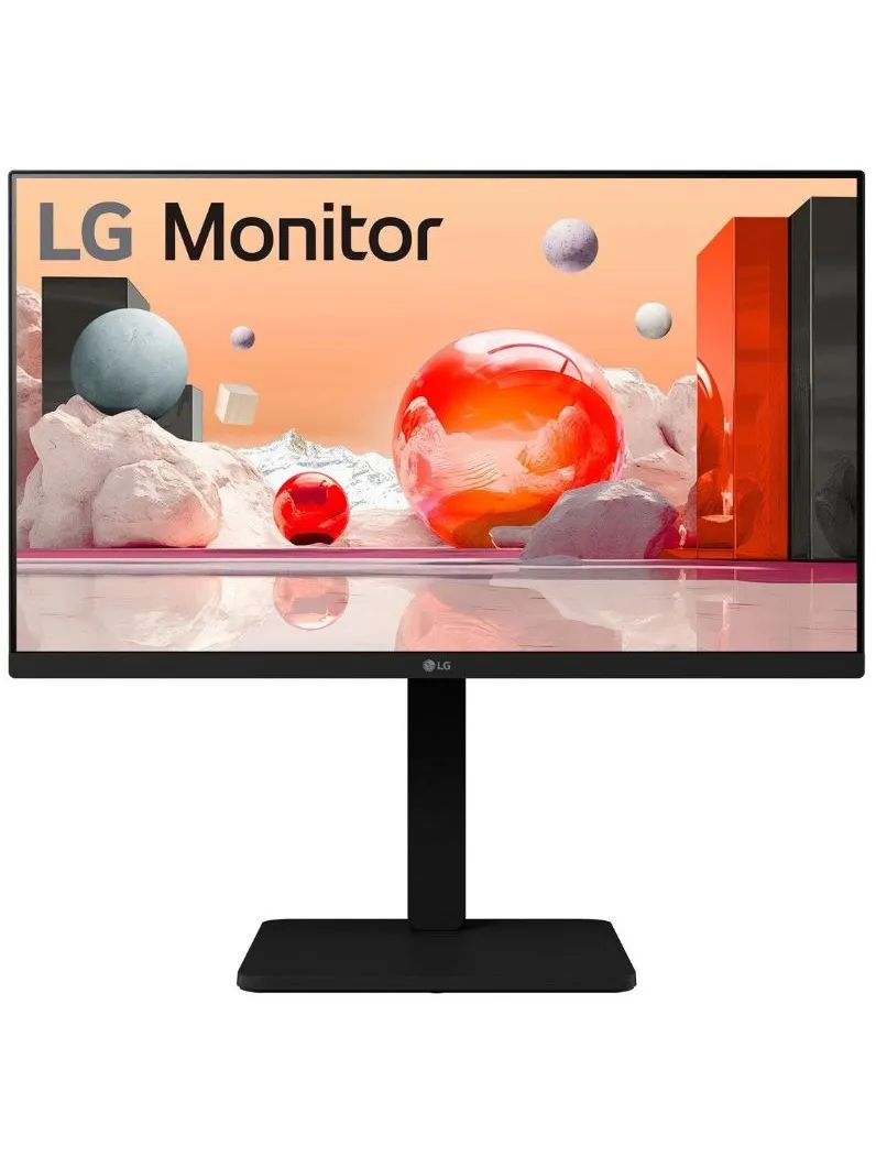 LG 23.8" Монитор 24BA450-B (24BA450-B), IPS, 1920x1080, 100 Гц, черный