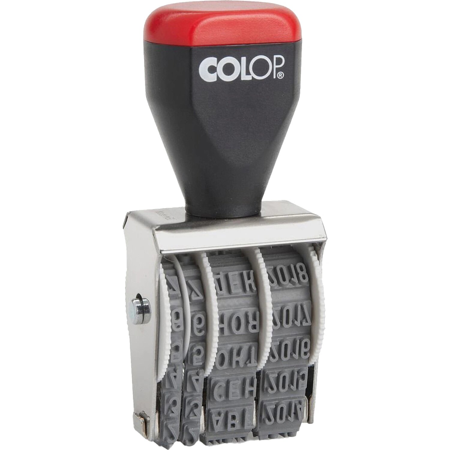 Colop Датер ручной буквенный Colop 04000 (шрифт 4 мм, оттиск 4x26 мм)