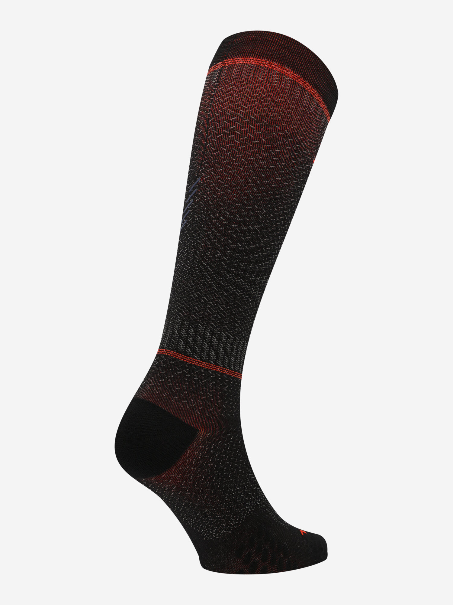 Гольфы спортивные ATHLEX, размер 35-38, черный/красный — фото 1