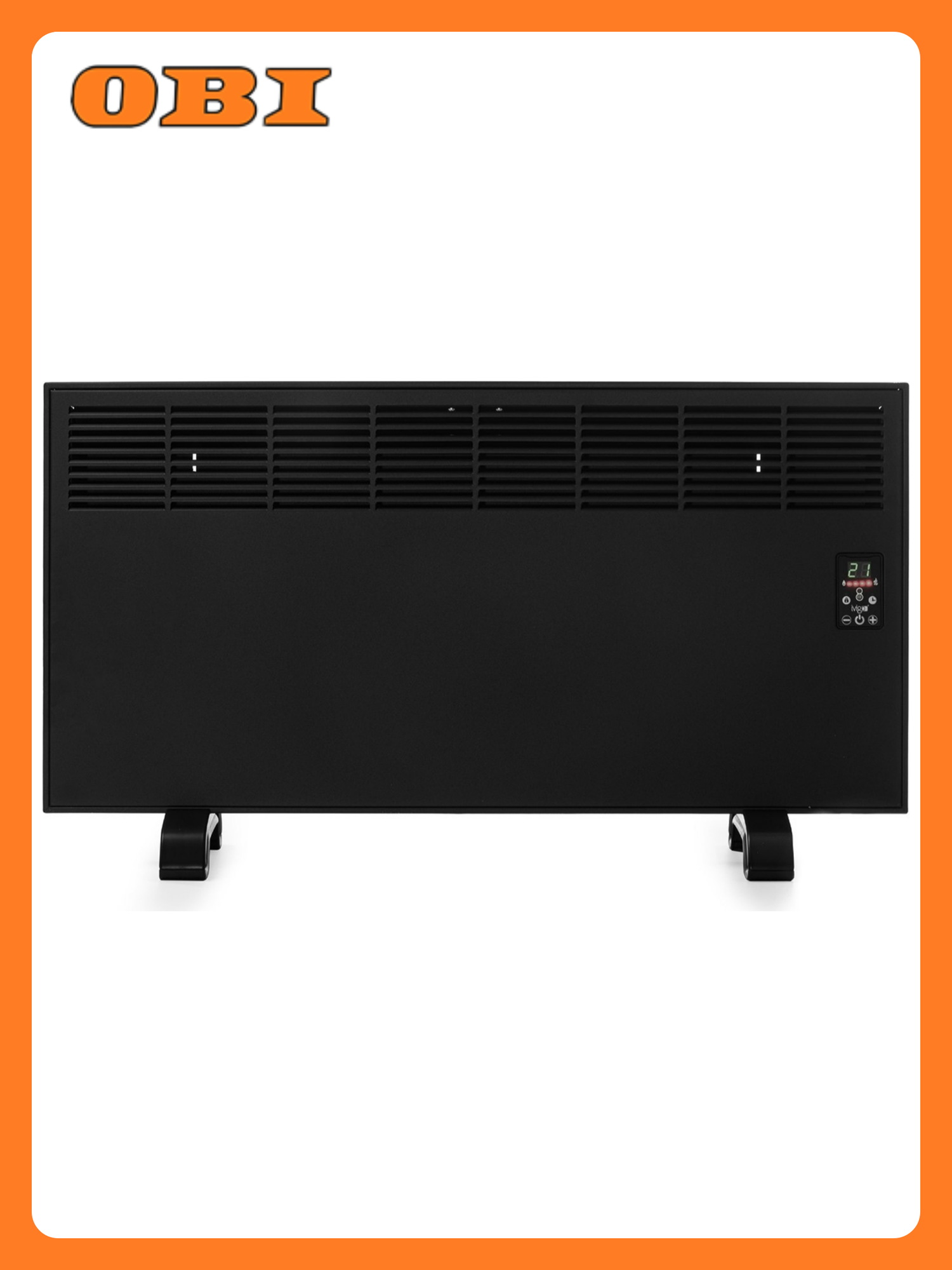 Конвектор электрический iVigo EPK4590E20 Черный матовый 2000 Вт