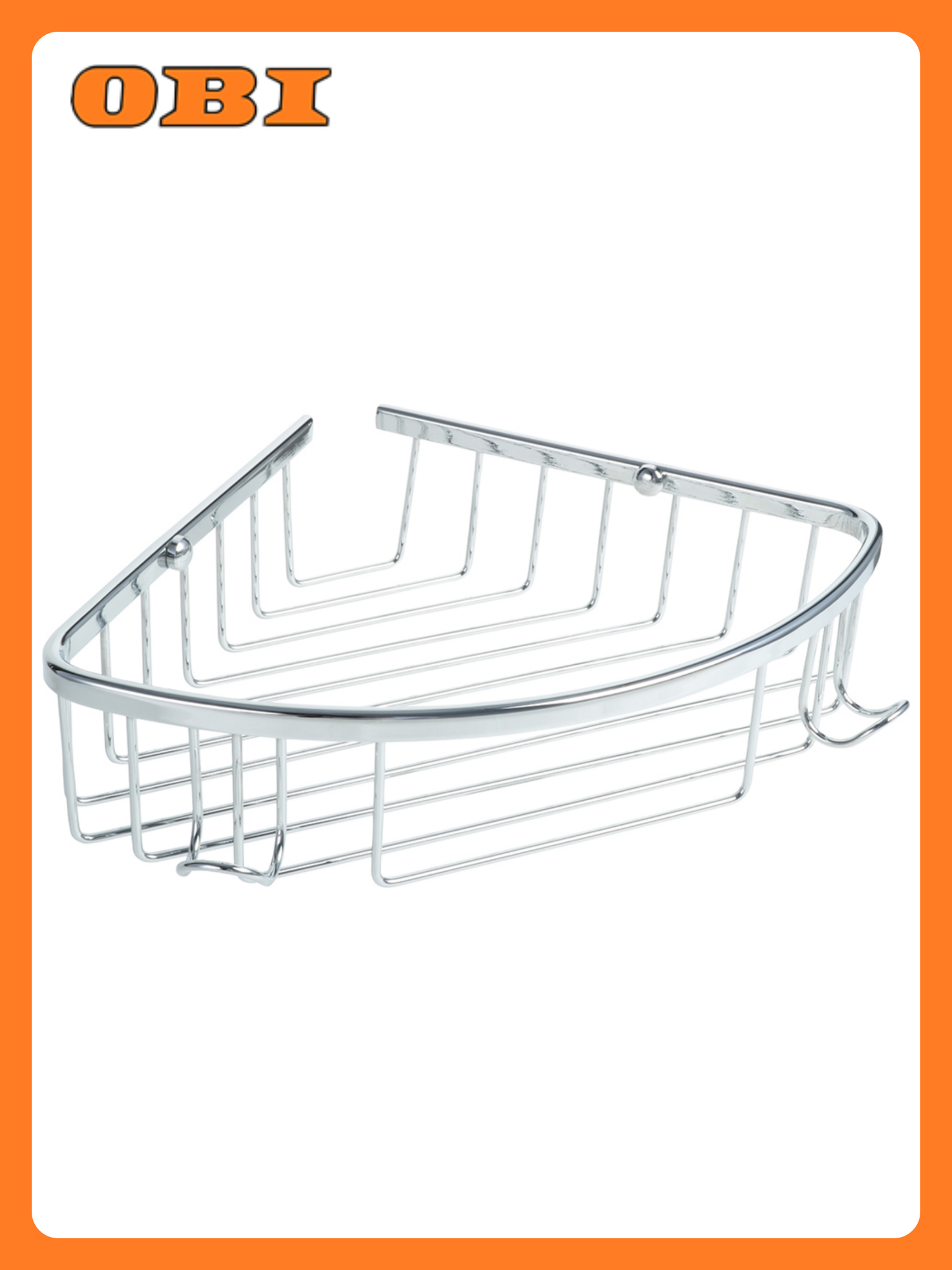 Полка Fixsen Hotel угловая хромированная навесная 295x65x22 см