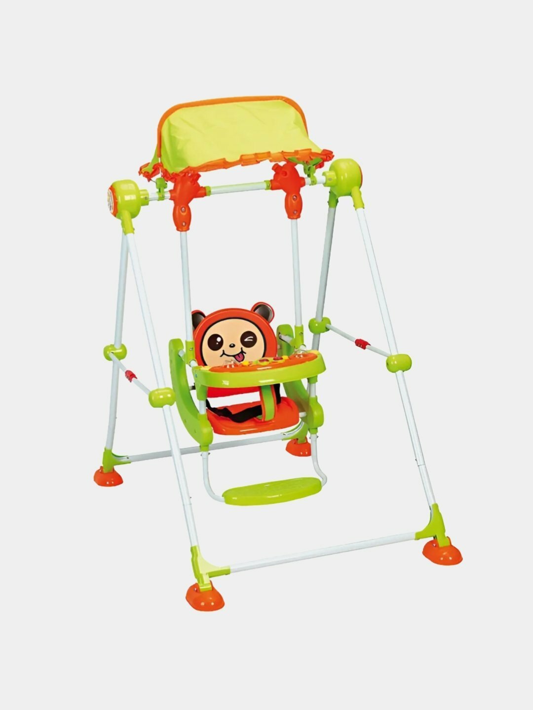 Детские качели из металла и пластика Q108 вес не более 30 кг Возраст от 1 до 5 лет — фото 1