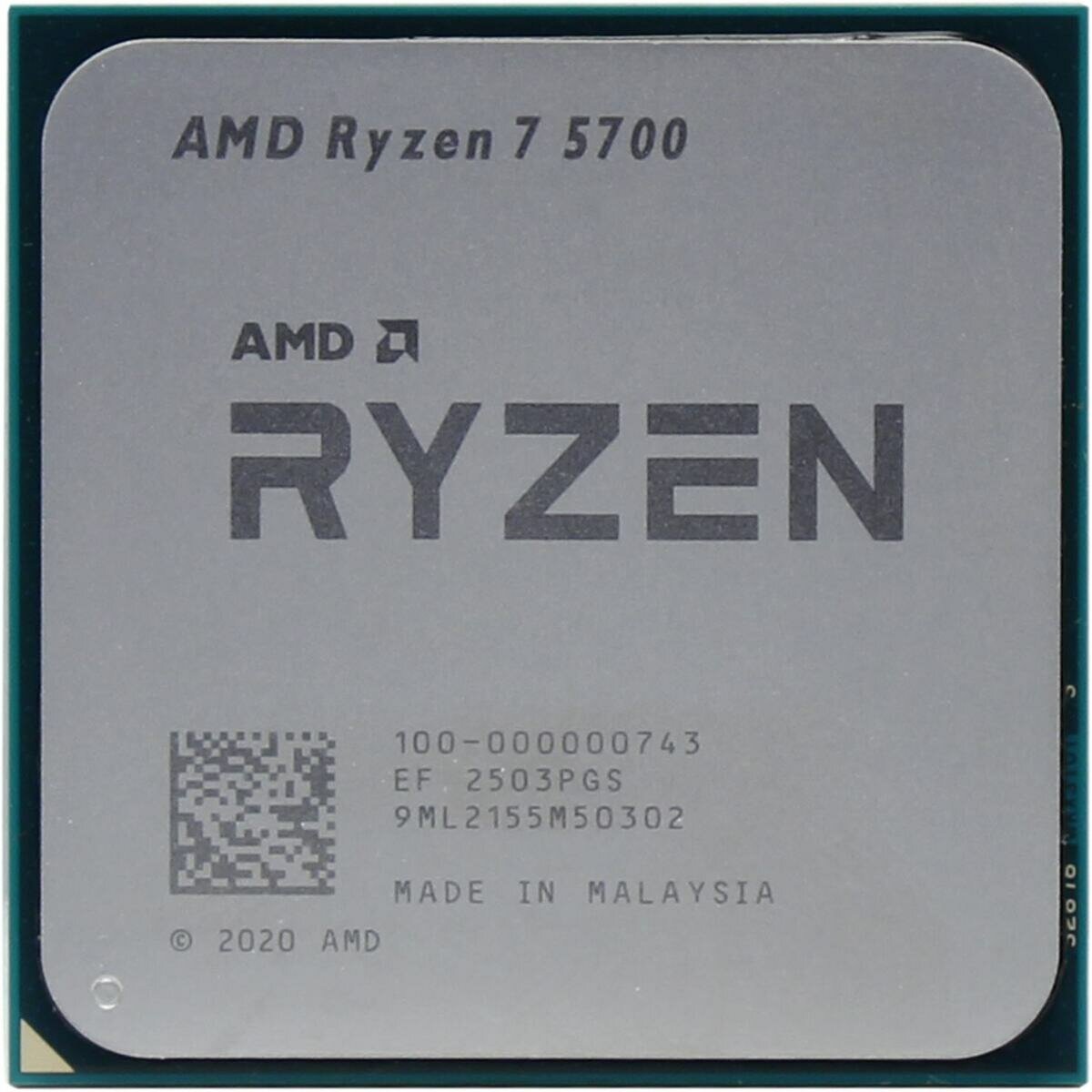Amd Процессор AMD Ryzen 7 5700 OEM 3.7 ГГц - 4.6 ГГц/8 ядер/16 Мб/65 Вт/Socket AM4