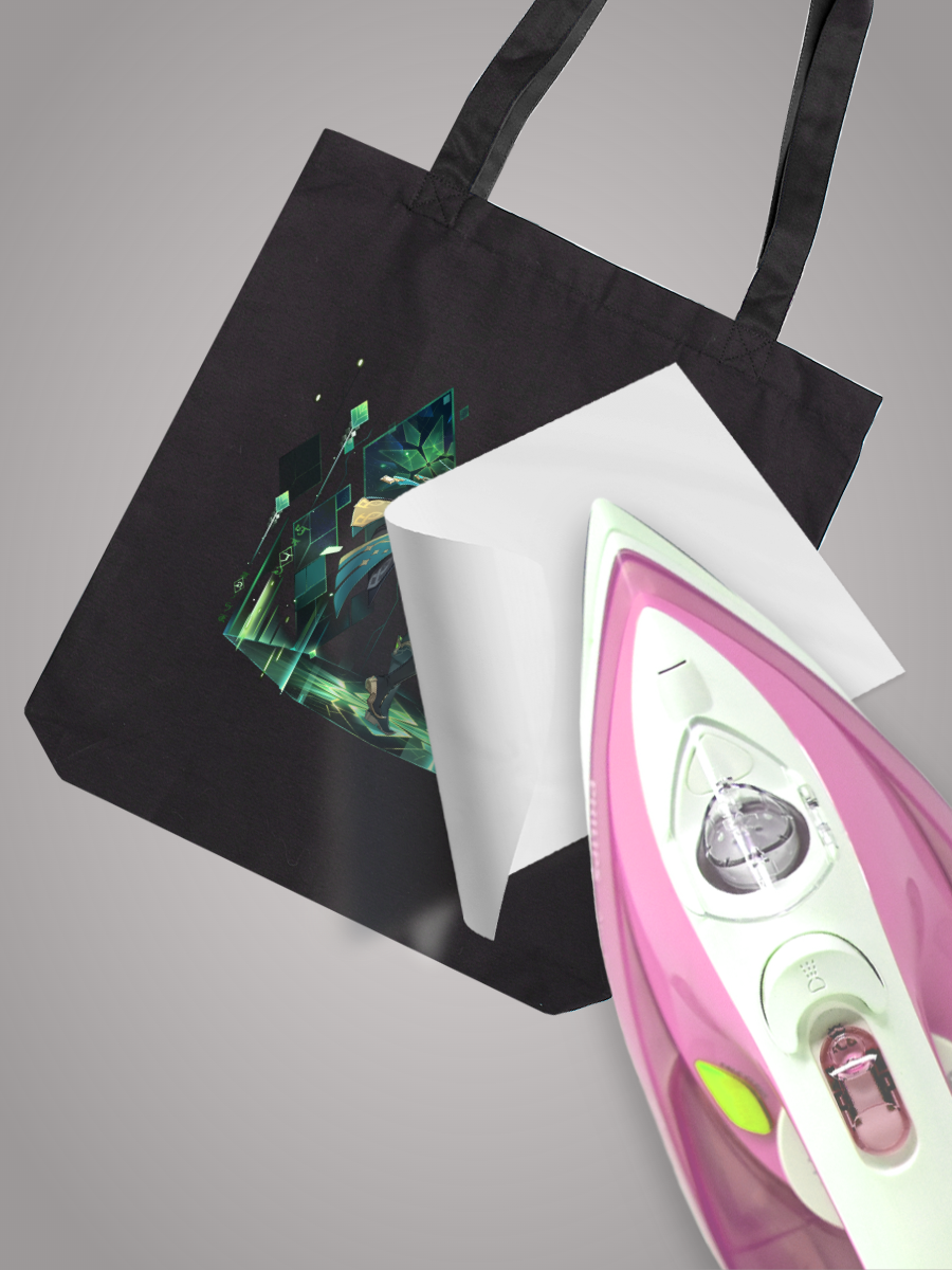 Геншин Аниме термонаклейка на оджеду "Аль Хайтам / Alhaitham", 260х220 мм — фото 1