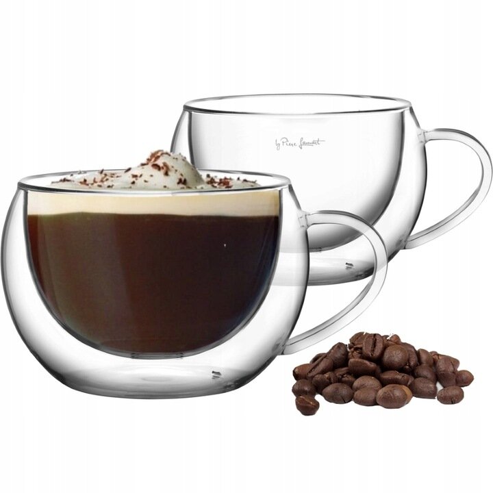 Набор стаканов Lamart lt9012, боросиликатное стекло, для горячих напитков 270 мл ( 2шт)