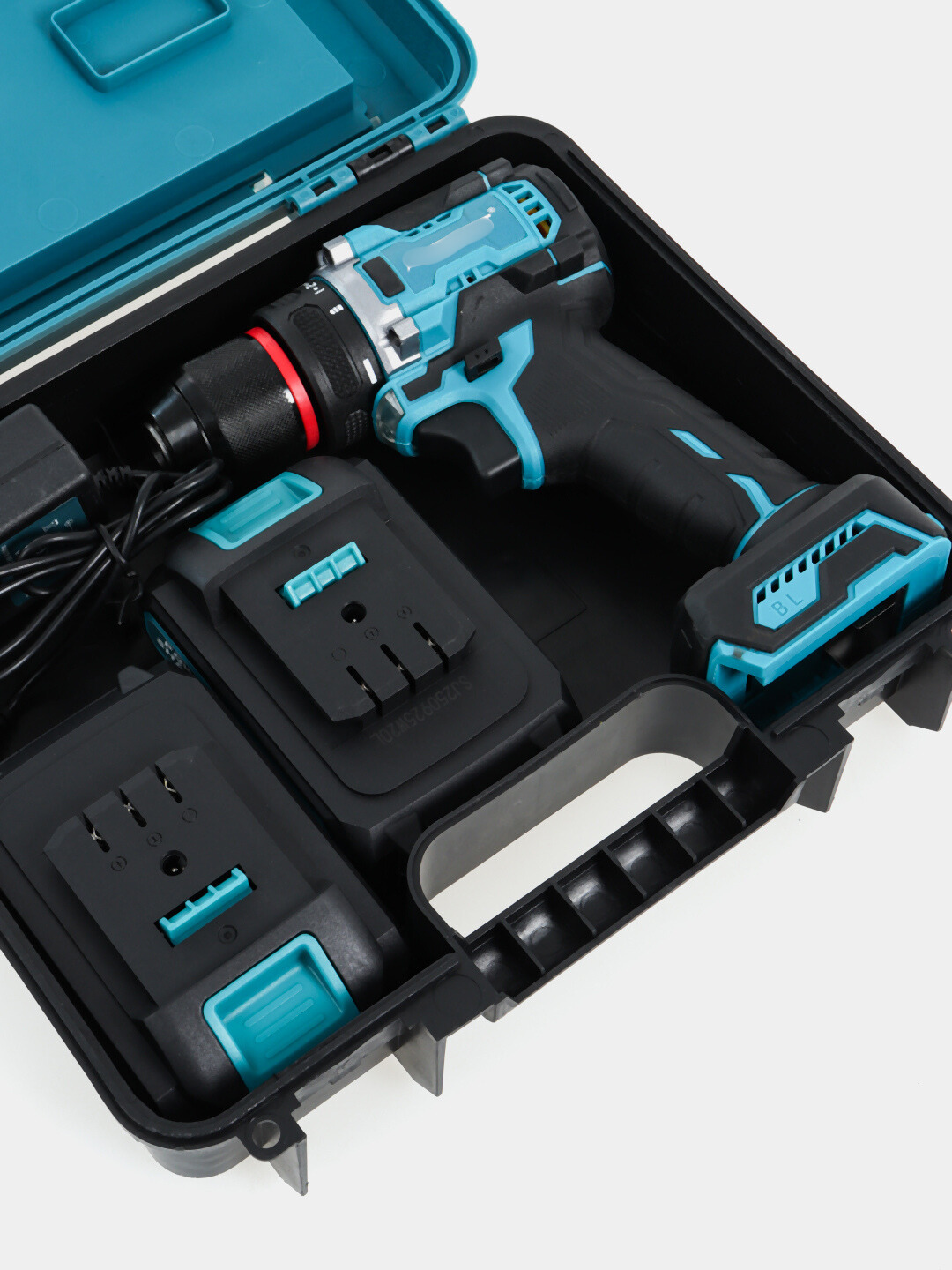 Аккум. ударный шуруповёрт + набор 24/118 предмета, 2 аккумулятора, быстрая зарядка — фото 1