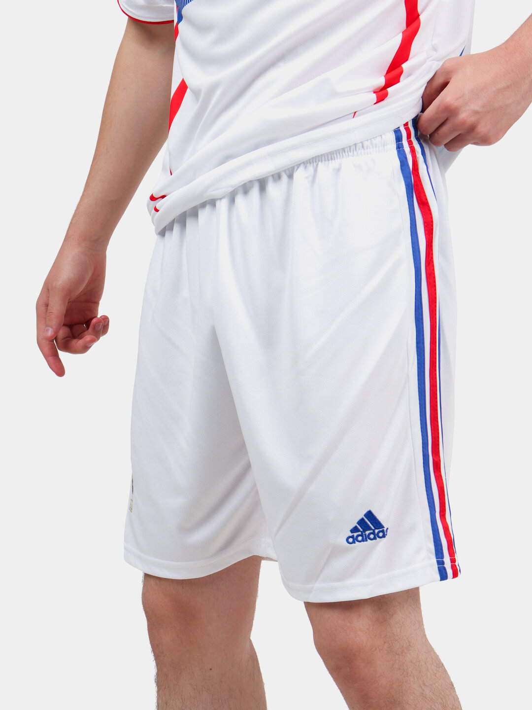 Форма спортивная  Dri-Fit, размер 2XL, белый/голубой — фото 1