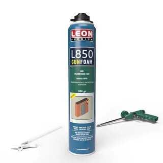 LEON PREMIUM GUN пена монтажная L850 750 ml (850gr)
