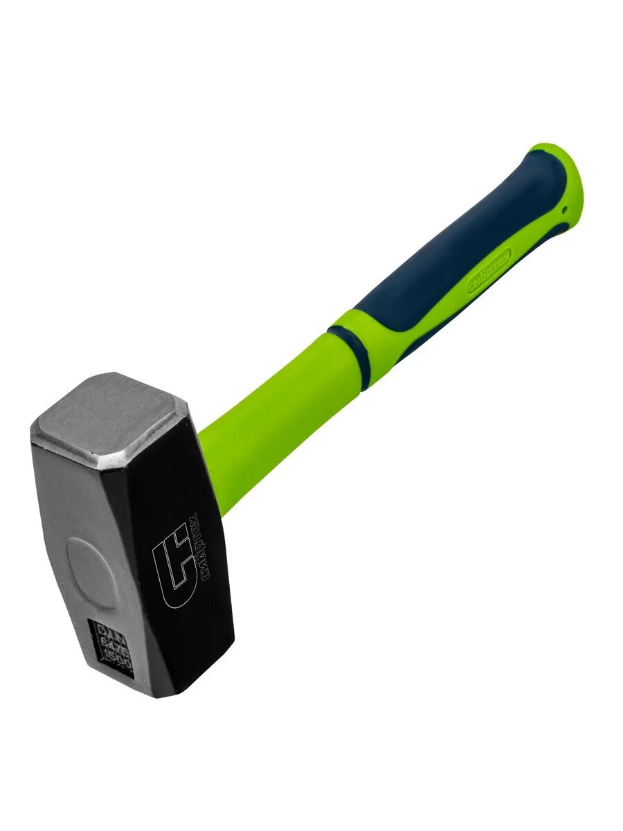 Кувалда 1.5 кг фибергласовая обрезиненная ручка