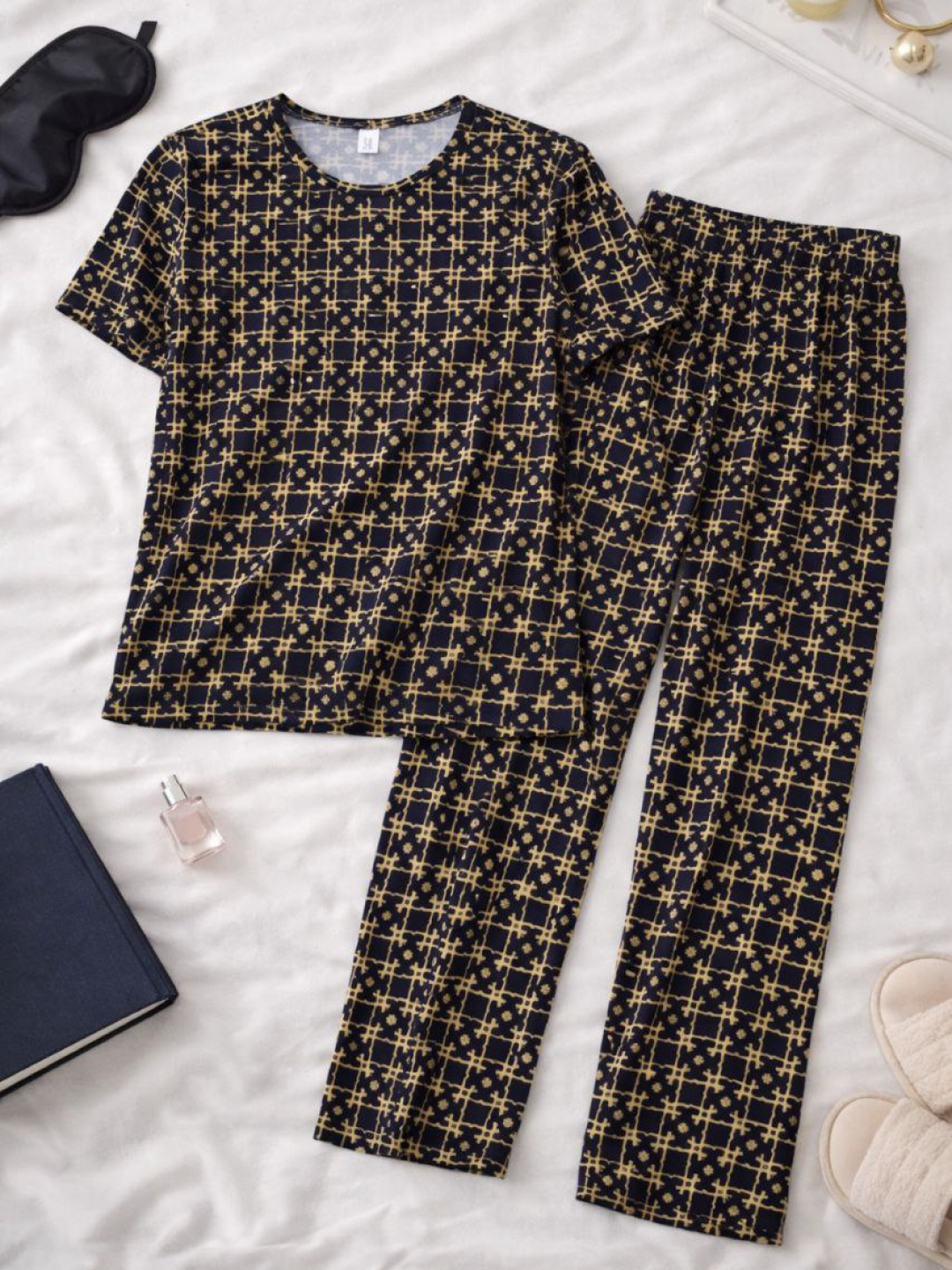 Пижама , размер 48, black/white — фото 1