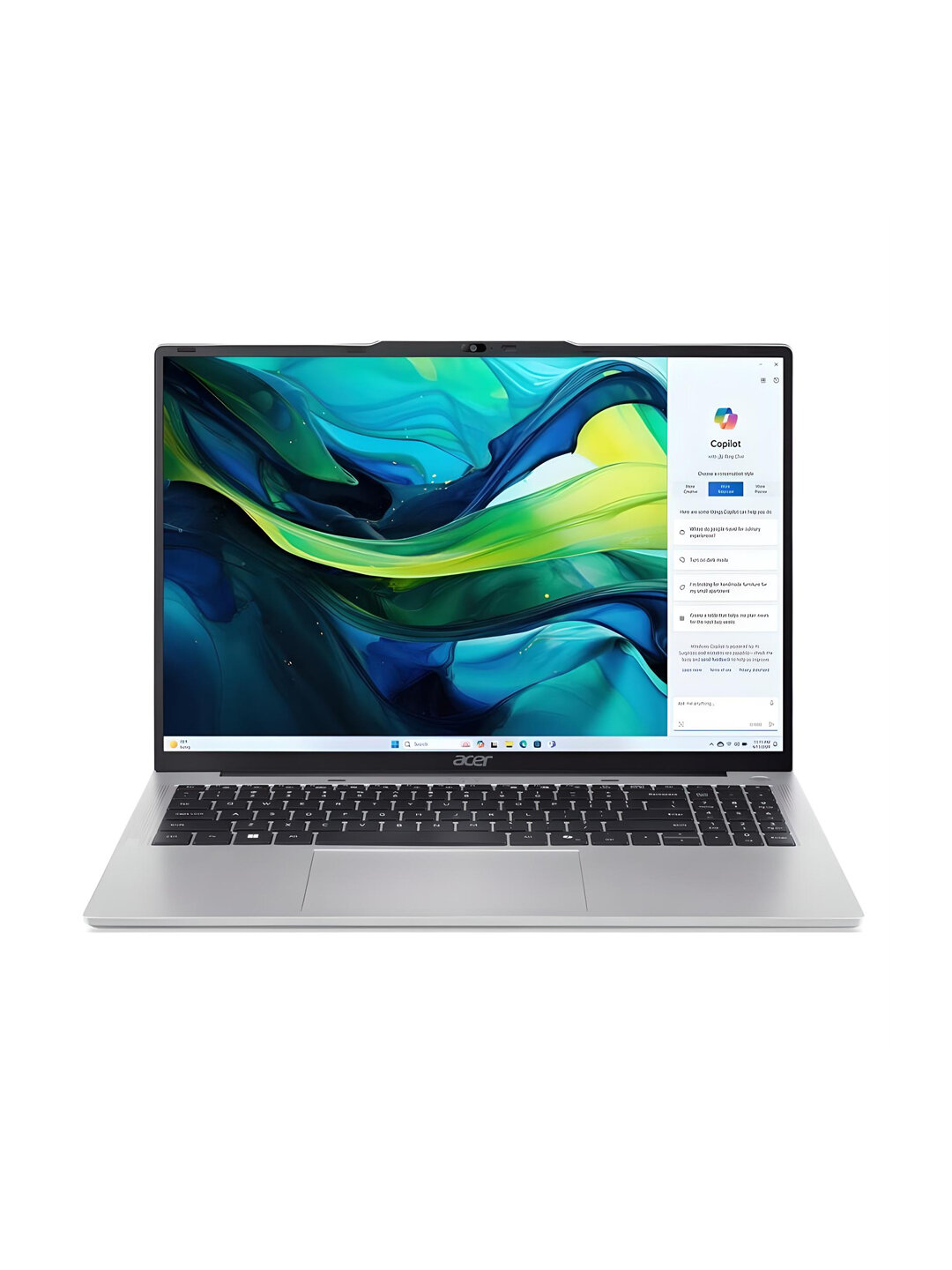 Ноутбук Acer Aspire Lite AL16-52P, Core i5-1334U, 16GB DDR5, 512GB SSD, 16' WUXGA IPS, SILVER