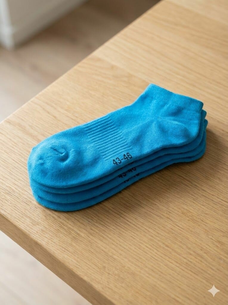 Носки JAKO, размер 39-42, голубой — фото 1