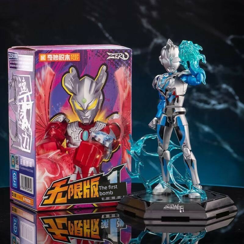 Набор Ultraman Infinite Edition Первый выпуск с указанием - Ультраман Зета, подтвержденное распаковывание