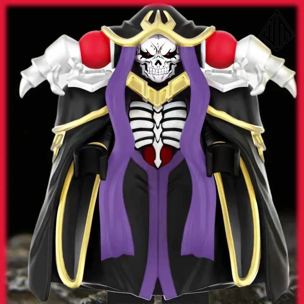 'Набор минифигурок "Оверлорд"(OVERLORD) / Аинз Оал Гоун(Ainz Ooal Gown), совместимы с легo конструкторами 1шт. (Высота фигурки: 4,5 см, пакет)/DY556
