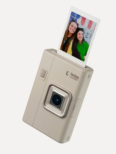 Изображение товара Фотоаппарат моментальной печати Fujifilm Instax LiPlay + Beige