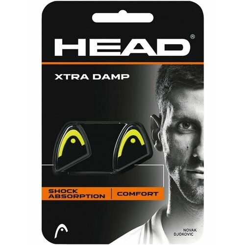 Виброгасители Head Xtra damp YW Унисекс Желтый Унисекс Большой теннис 100% Полиэстер