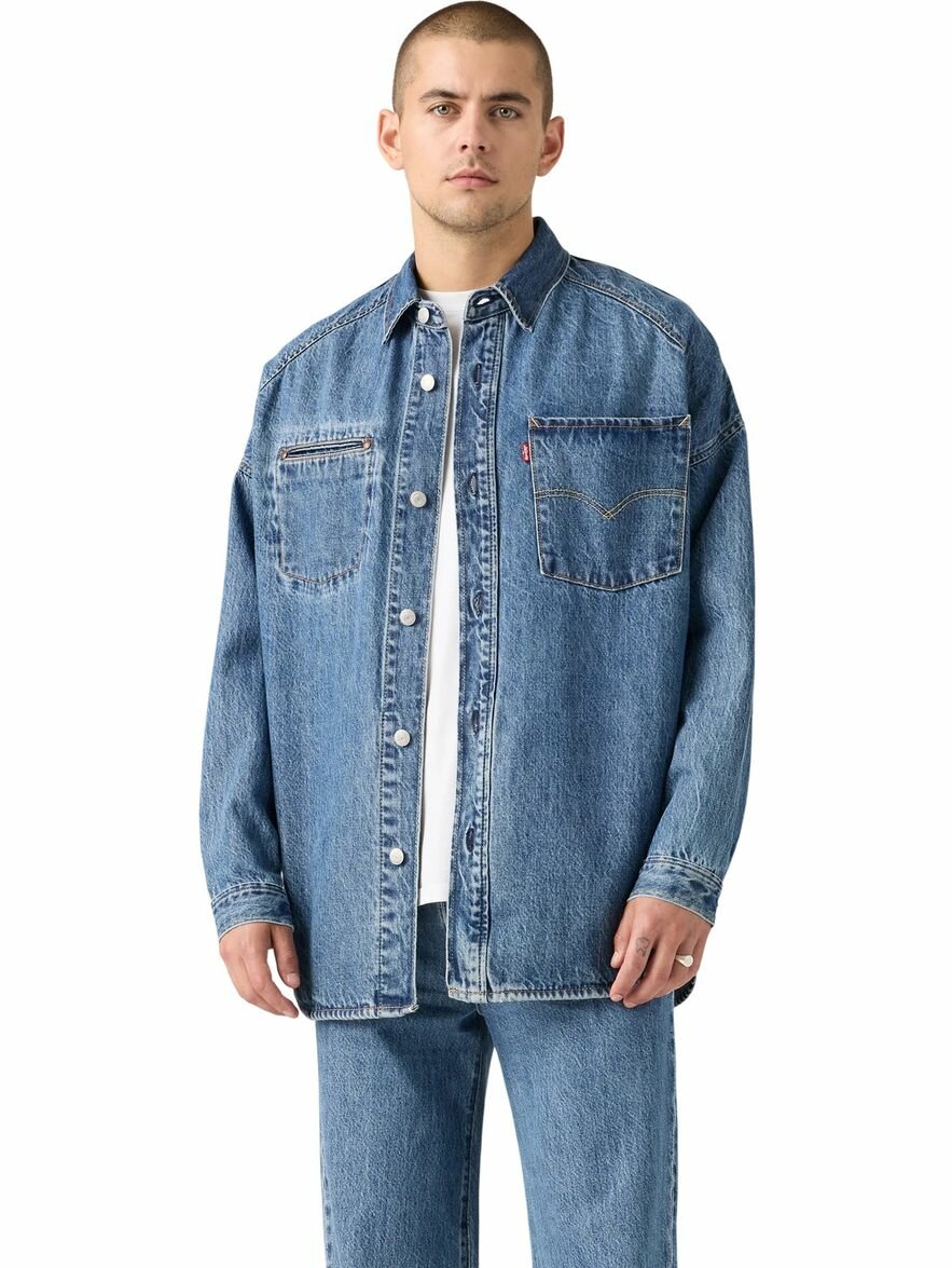 Куртка джинсовая Men Twist Shacket