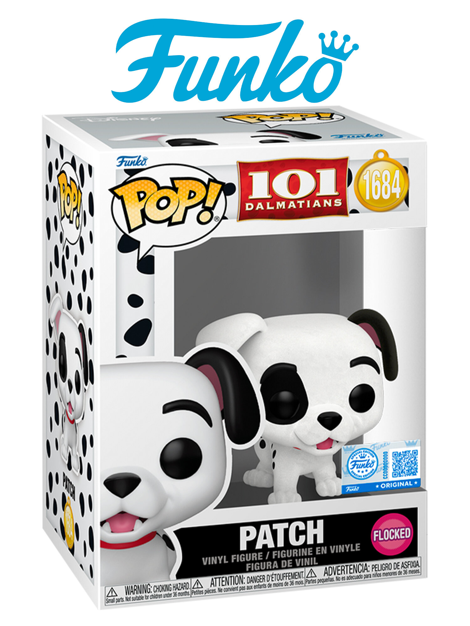 Фигурка Funko POP! Patch (1684) Flocked 101 Dalmatians