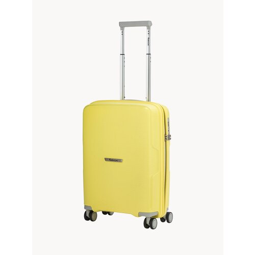 Чемодан Robinzon Santorini Plus 2.0, 37 л, желтый